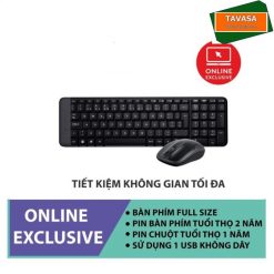 Bàn phím và chuột logitech MK215