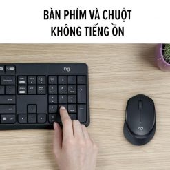 Bộ bàn phím và chuột không dây MK315 Quiet