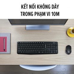 Bộ bàn phím và chuột không dây MK315 Quiet