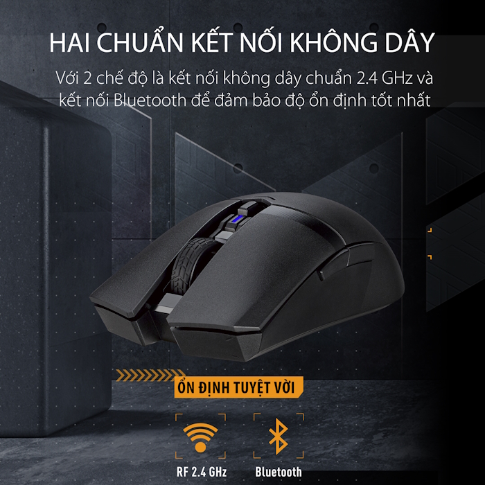 Chuột gaming không dây ASUS TUF Gaming M4 Wireless