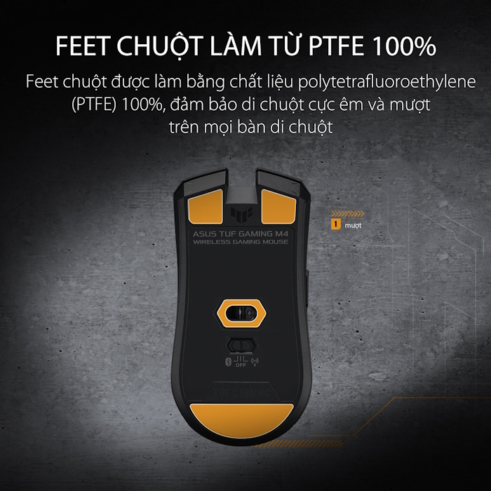 Chuột gaming không dây ASUS TUF Gaming M4 Wireless