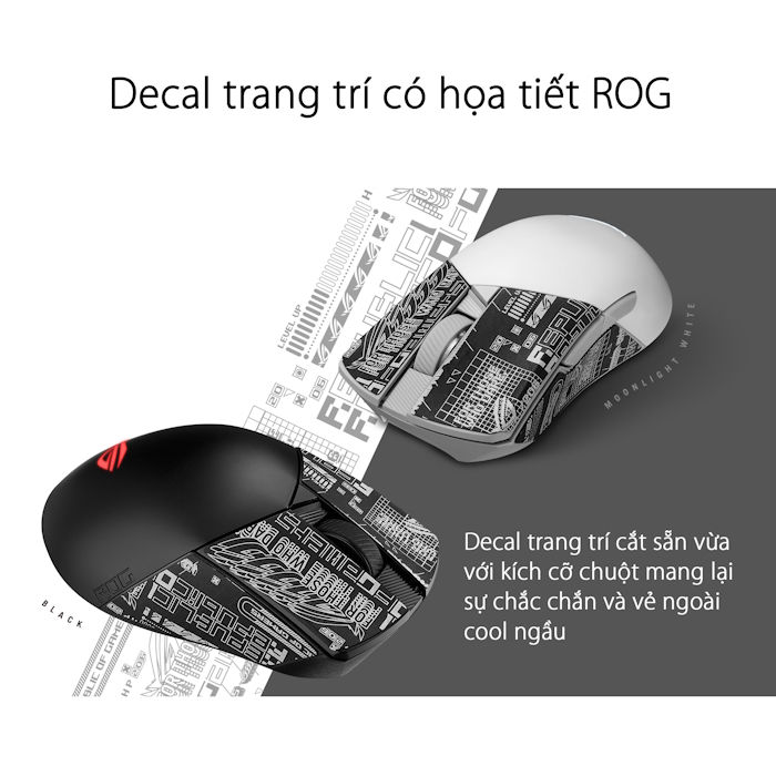 Chuột gaming không dây ASUS ROG Gladius III Wireless AimPoint
