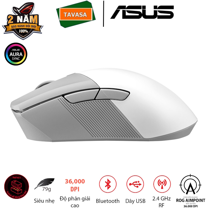ROG-GLADIUS-III-AIMPOINT-white-03 Chuột gaming không dây ASUS ROG Gladius III Wireless AimPoint
