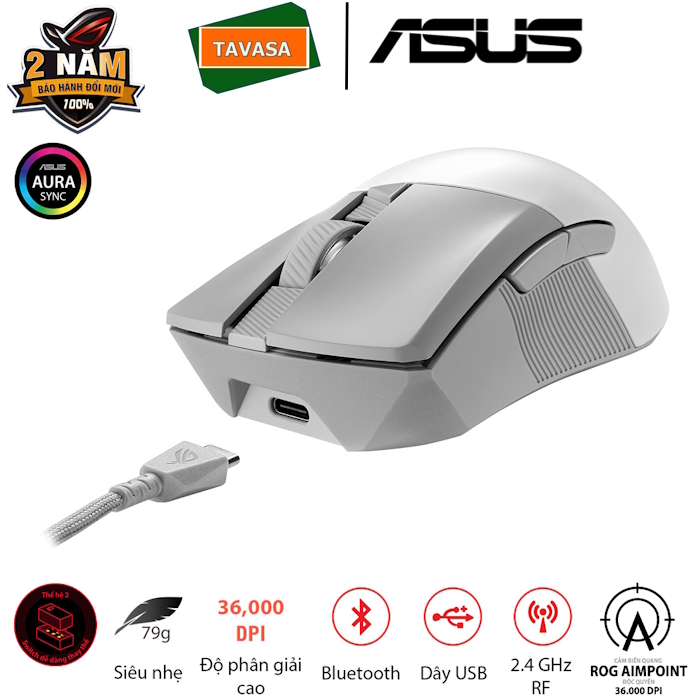 ROG-GLADIUS-III-AIMPOINT-white-05 Chuột gaming không dây ASUS ROG Gladius III Wireless AimPoint