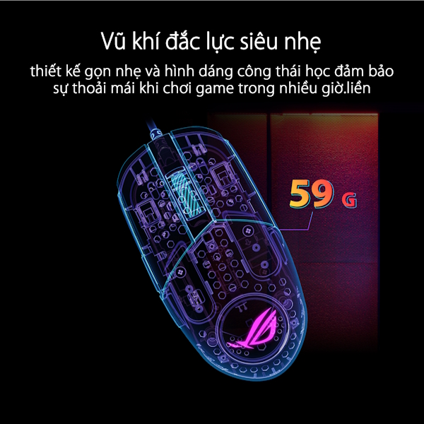 Chuột gaming ASUS ROG Strix Impact III