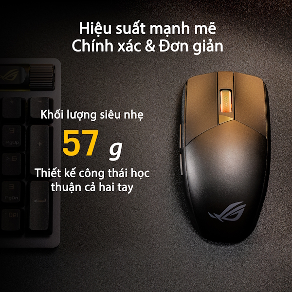 Chuột gaming ASUS ROG Strix Impact III Wireless