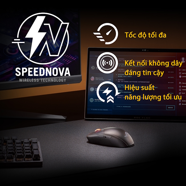 Chuột gaming ASUS ROG Strix Impact III Wireless