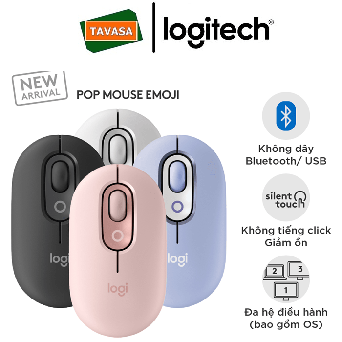 chuột logitech pop mouse