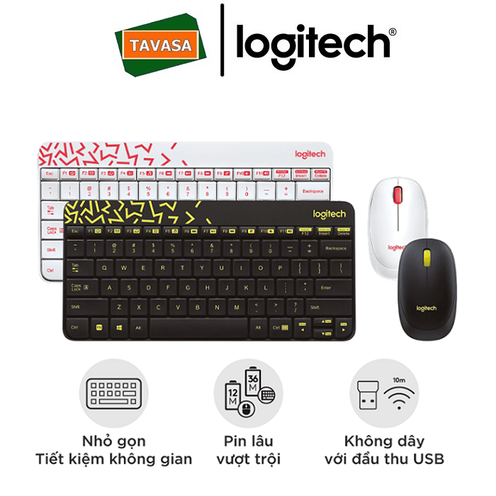 combo phím chuột mk240 logitech