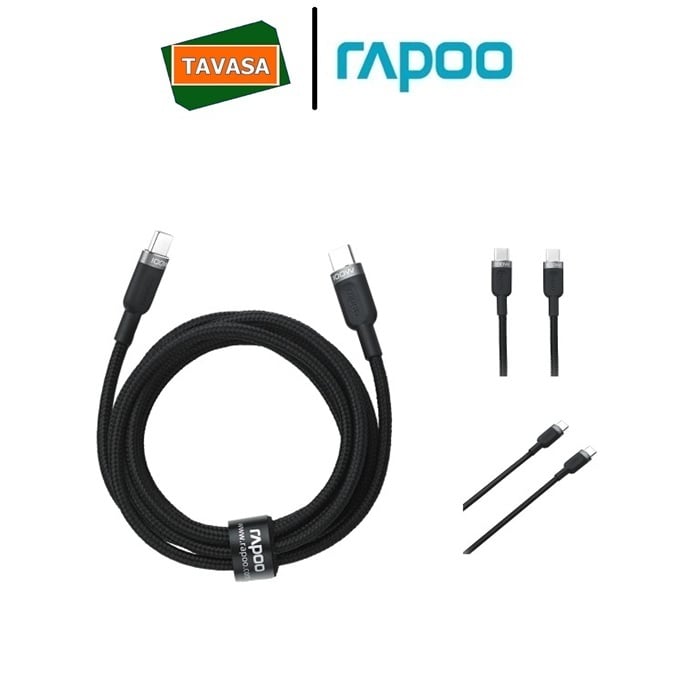 cáp sạc- truyền dữ liệu rapoo pd100