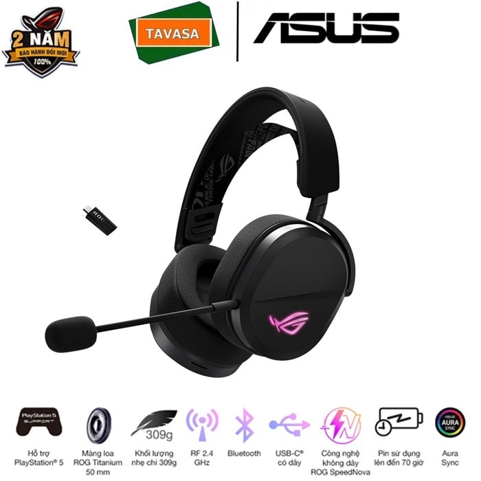 tai nghe gaming Asus ROG Pelta