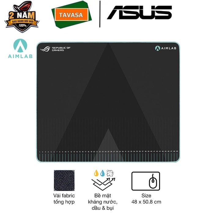 bàn di chuột gaming asus rog hone aim lab edition